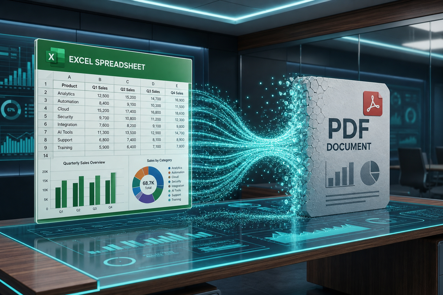 How to Convert Excel to PDF Free Online (XLS & XLSX Guide)